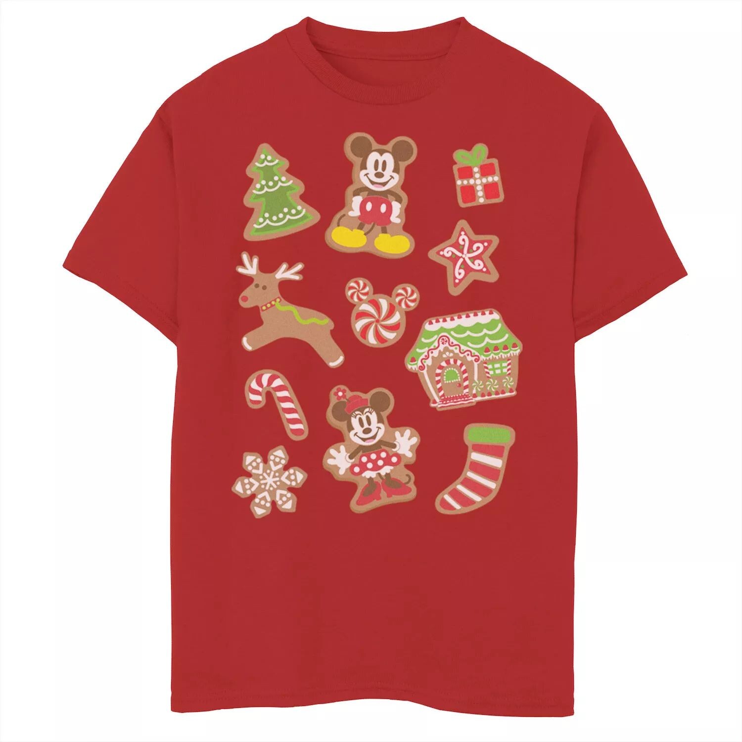 Футболка Disney's с изображением Микки Мауса для мальчиков 8–20 лет и Минни «Рождественские пряники» Disney
Футболка Disney's с изображением Микки Мауса для мальчиков 8–20 лет и Минни «Рождественские пряники» Disney