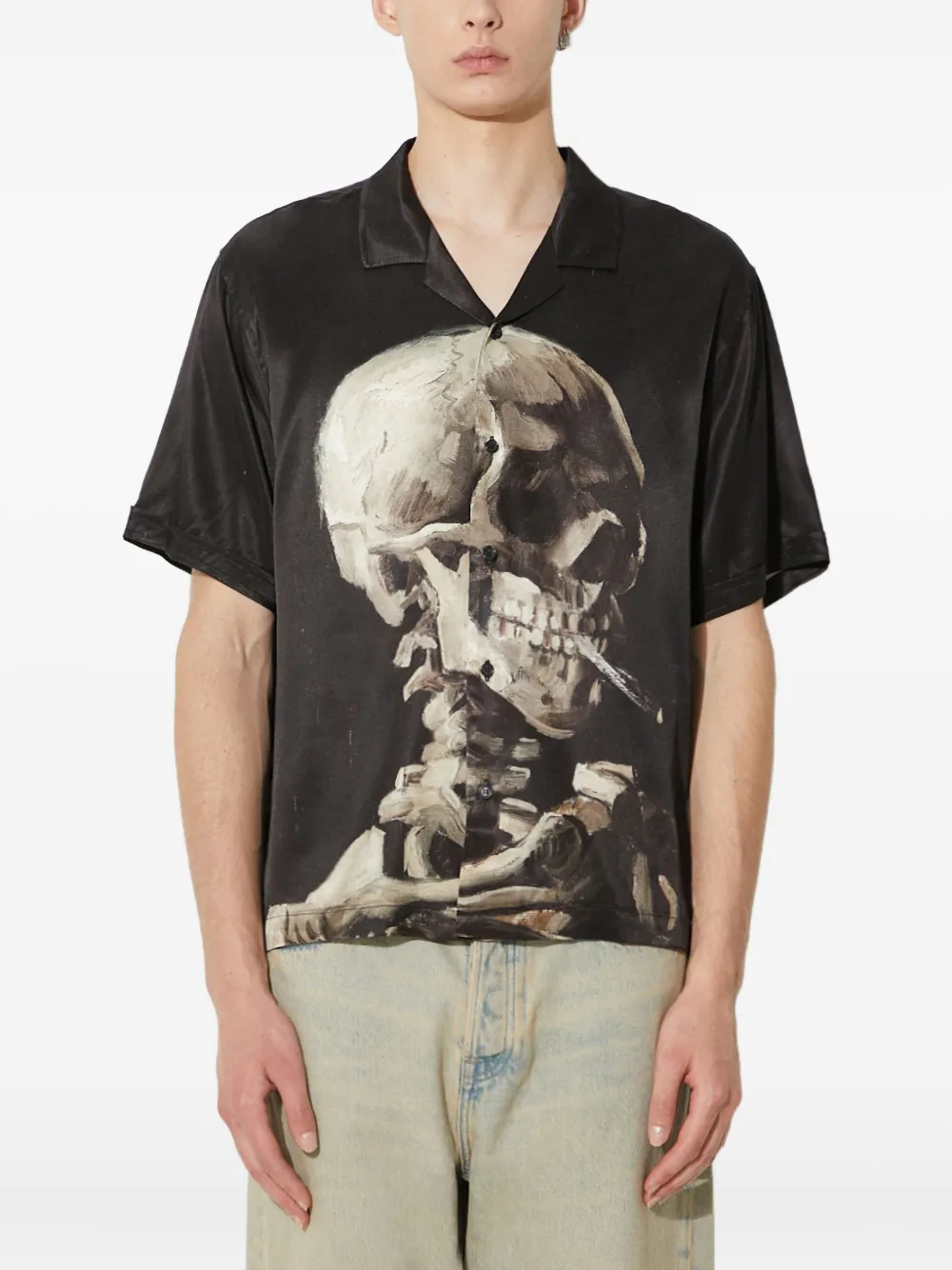 Рубашка с принтом черепа Stampd, черный
Рубашка с принтом черепа Stampd, черный