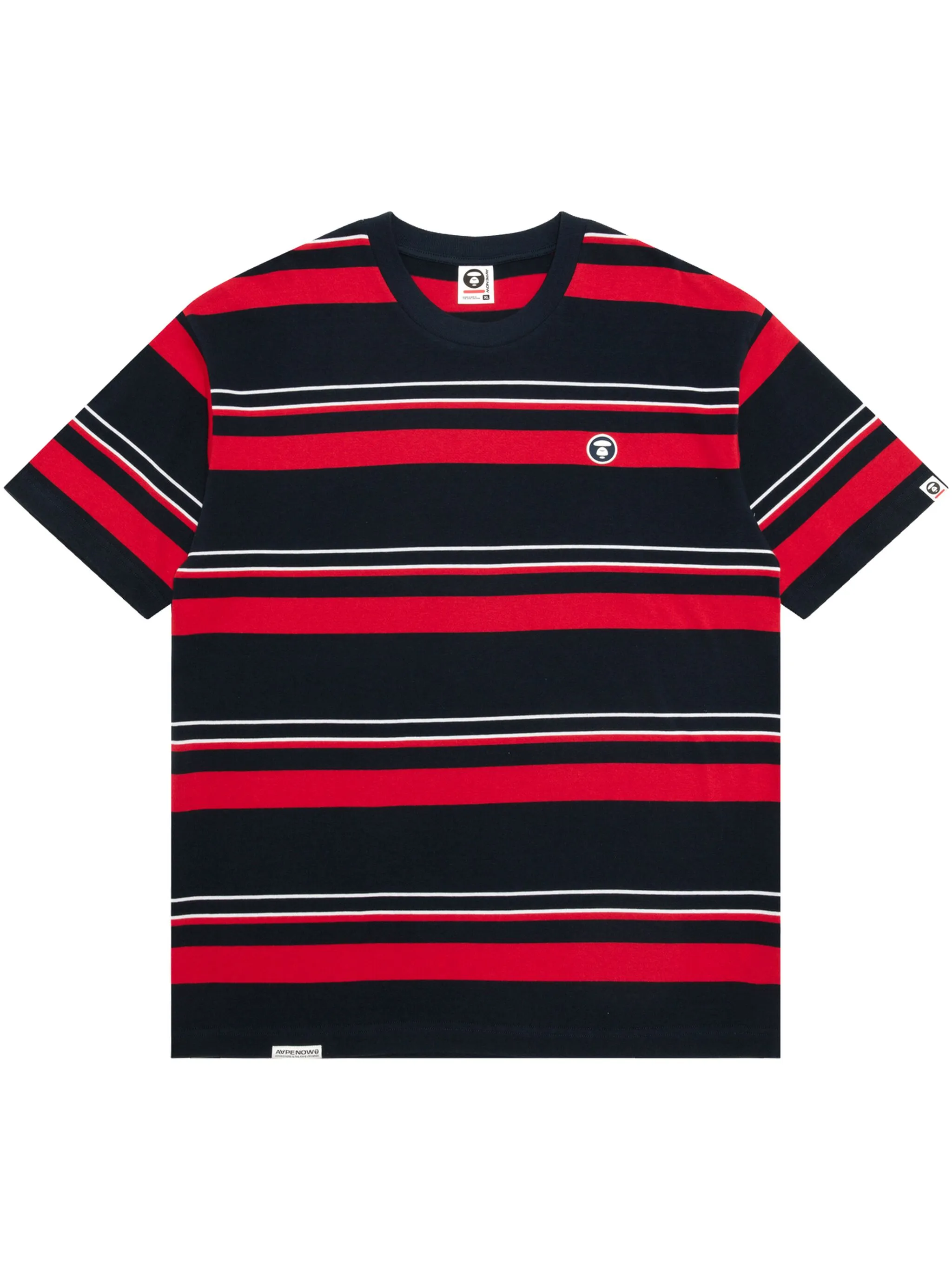 Футболка в полоску Aape By A Bathing Ape, черный
Футболка в полоску Aape By A Bathing Ape, черный