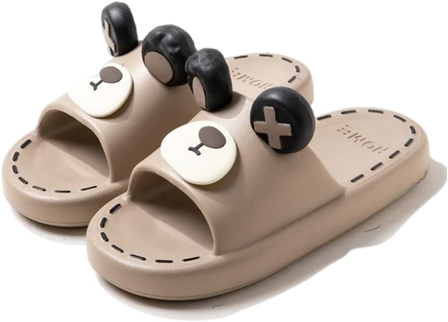 ELLEES Унисекс взрослые милые тапочки-облака для женщин и мужчин, нескользящие сандалии для ванной и душа, с мягкой толстой подошвой, для дома и улицы, бежевый
ELLEES Унисекс взрослые милые тапочки-облака для женщин и мужчин, нескользящие сандалии для ванной и душа, с мягкой толстой подошвой, для дома и улицы, бежевый