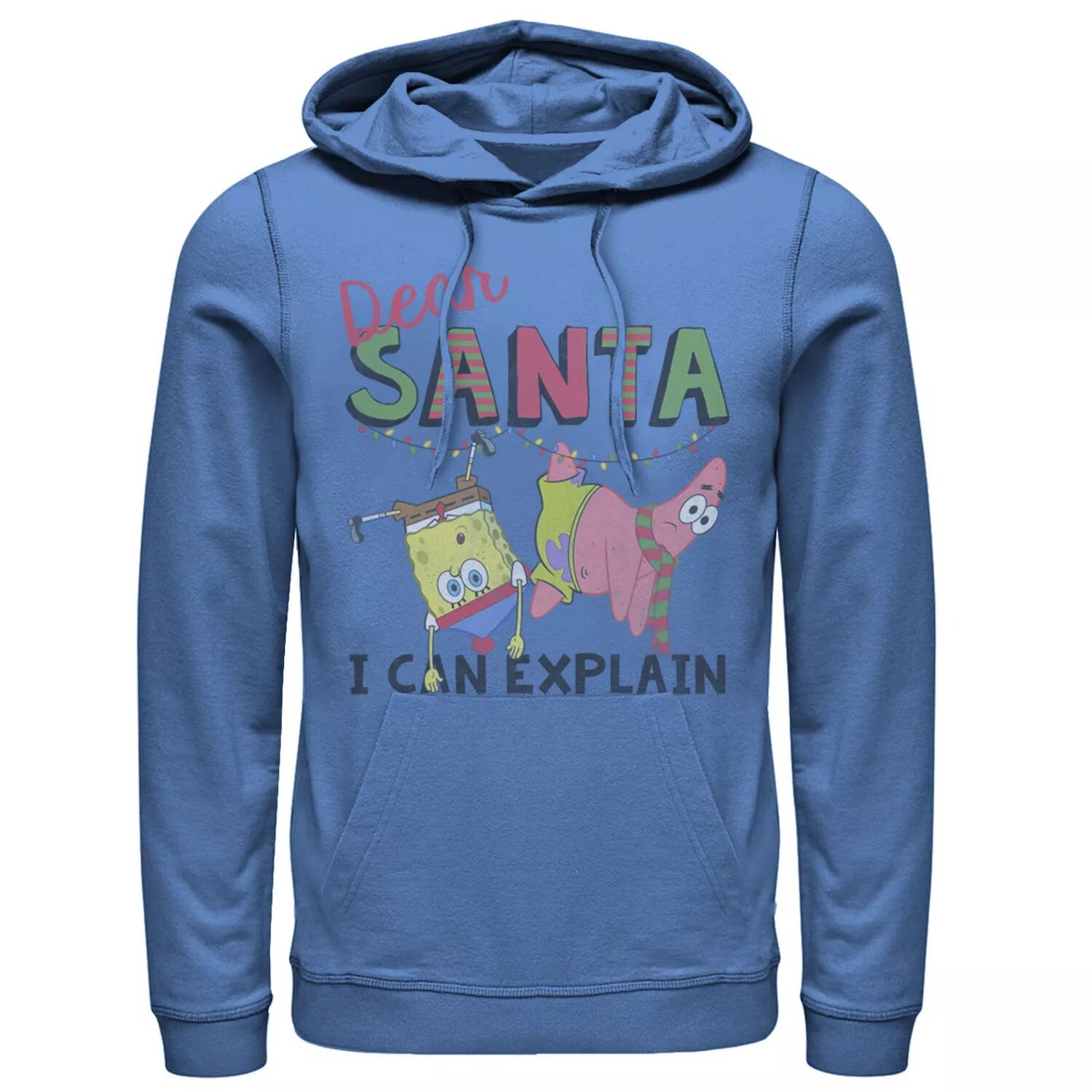 Мужская толстовка с рисунком «Спанч Боб Квадратные Штаны Санта, я могу объяснить» Nickelodeon
Мужская толстовка с рисунком «Спанч Боб Квадратные Штаны Санта, я могу объяснить» Nickelodeon
