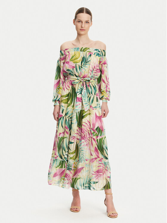 Летнее платье стандартный крой W5GT16 WH9Z2 Guess, мультиколор
Летнее платье стандартный крой W5GT16 WH9Z2 Guess, мультиколор