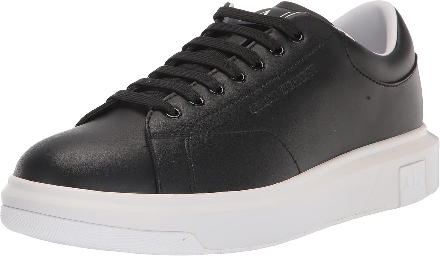 Мужские кожаные кроссовки Armani Exchange с толстой подошвой, черный
Мужские кожаные кроссовки Armani Exchange с толстой подошвой, черный