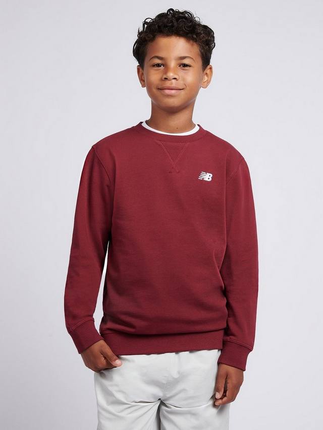 Детский свитшот с маленьким логотипом New Balance, Monarch Burgundy
Детский свитшот с маленьким логотипом New Balance, Monarch Burgundy