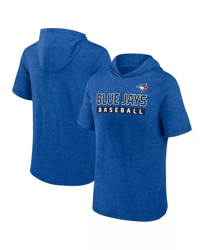 Мужская толстовка с коротким рукавом Heather Royal Toronto Blue Jays Push Fanatics
Мужская толстовка с коротким рукавом Heather Royal Toronto Blue Jays Push Fanatics