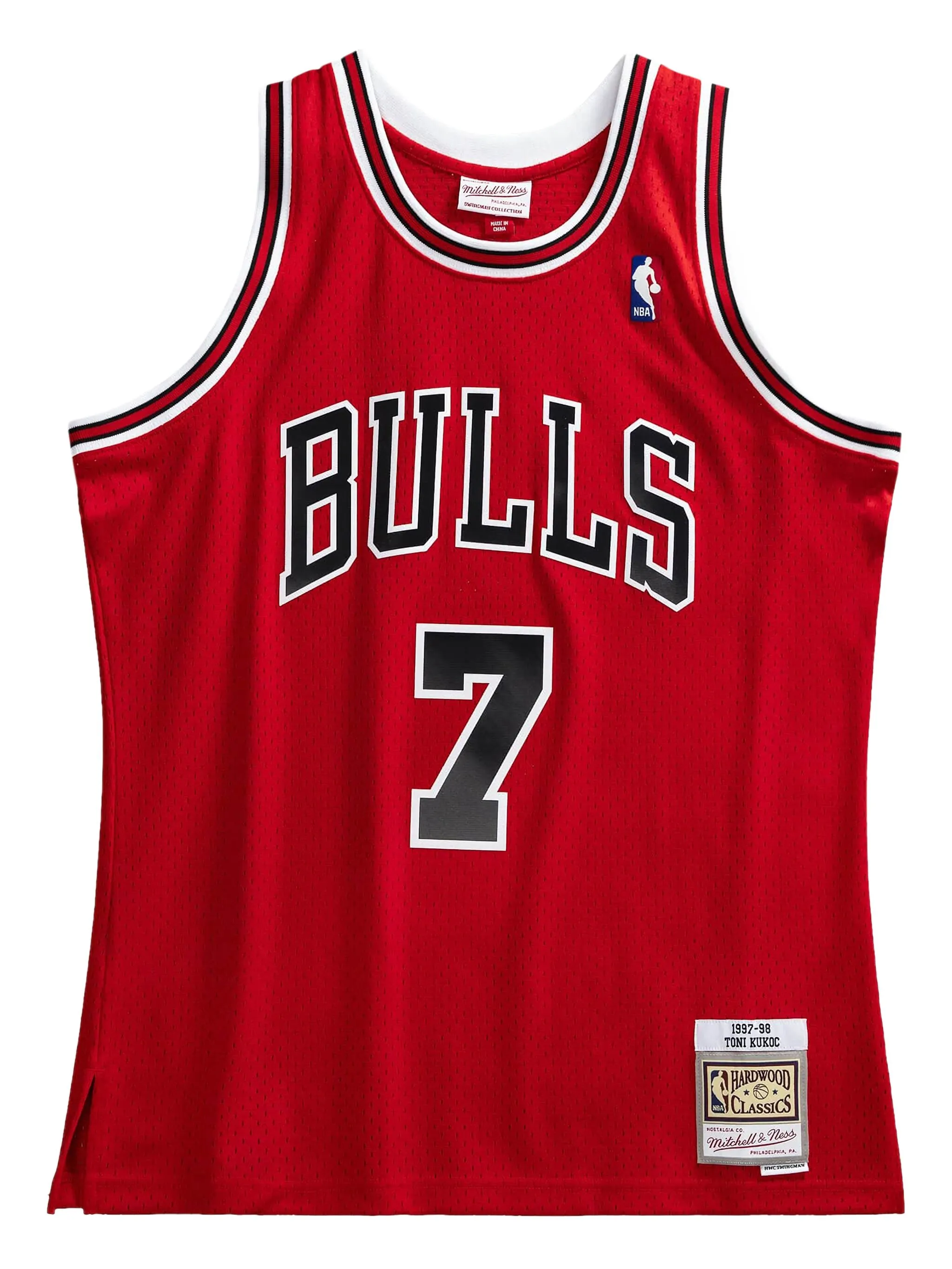 Топ Bulls 97 Toni Kukoc Swingman из коллаборации с NBA Mitchell & Ness, красный
Топ Bulls 97 Toni Kukoc Swingman из коллаборации с NBA Mitchell & Ness, красный