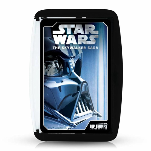 Настольная игра Top Trumps – Star Wars Episode 1-9 Skywalker Saga
Настольная игра Top Trumps – Star Wars Episode 1-9 Skywalker Saga