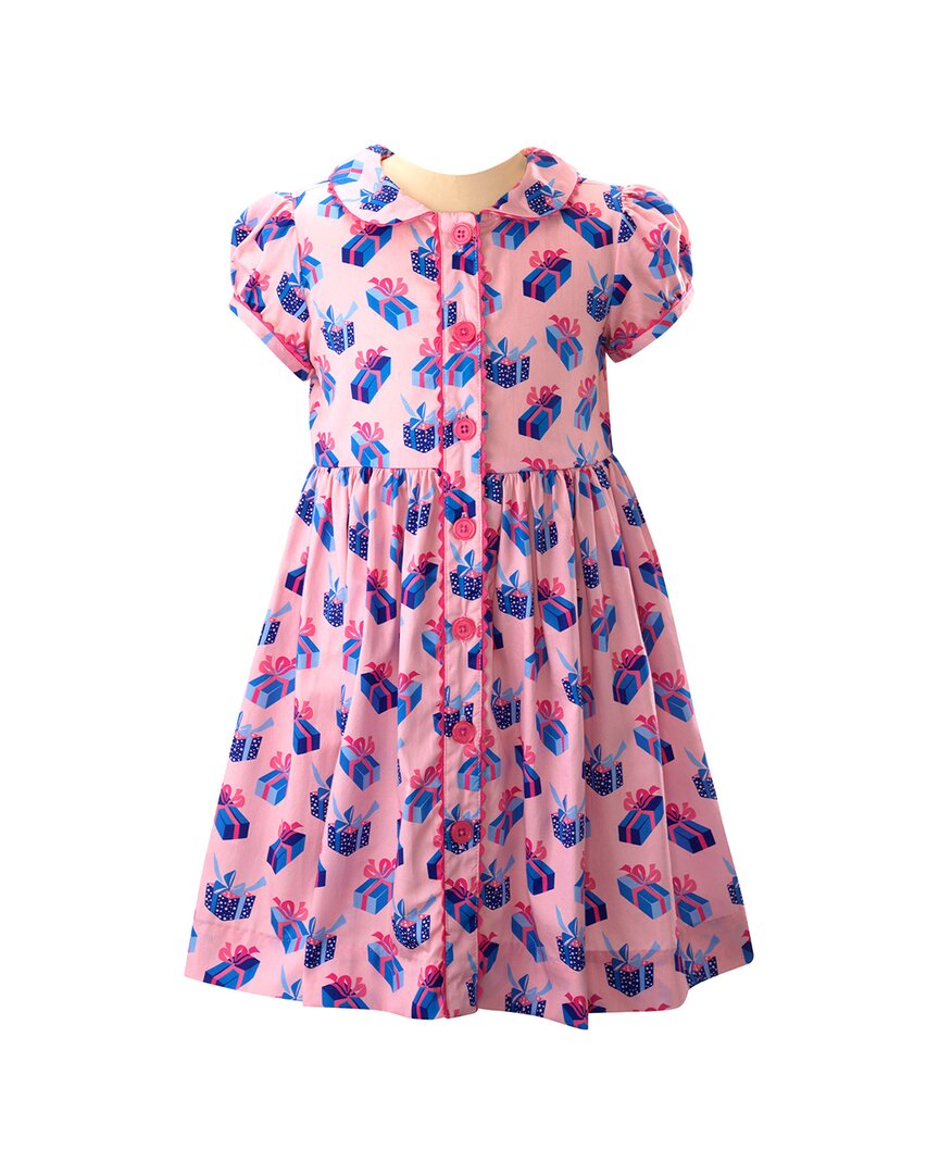 Рэйчел Райли Подарочное платье на пуговицах Rachel Riley, розовый
Рэйчел Райли Подарочное платье на пуговицах Rachel Riley, розовый