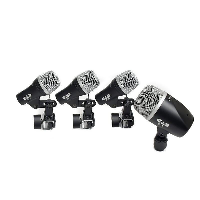 Комплект микрофонов CAD Stage4 4pc Drum Microphone Pack
Комплект микрофонов CAD Stage4 4pc Drum Microphone Pack
