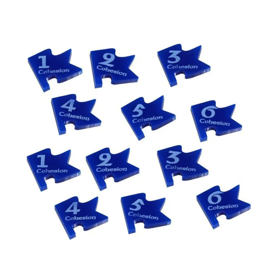 Dux Bellorum — жетоны сплоченности с номерами от 1 до 6, синие, Token Sets - Products for Various Gaming Systems (Litko Aerosystems)
Dux Bellorum — жетоны сплоченности с номерами от 1 до 6, синие, Token Sets - Products for Various Gaming Systems (Litko Aerosystems)