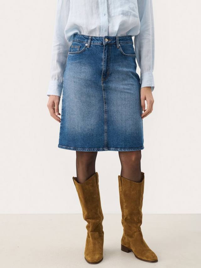 Джинсовая юбка Leja Part Two, Medium Blue
Джинсовая юбка Leja Part Two, Medium Blue