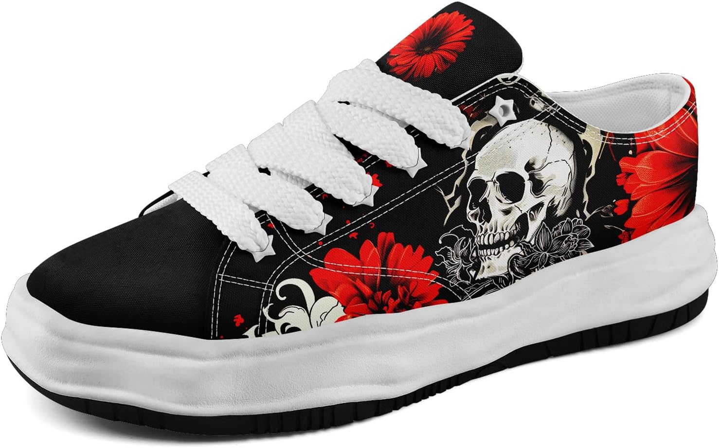 Кеды на низкой подошве для мужчин и женщин, яркие с черепом, легкие и удобные для прогулок Coolcustomize, красный
Кеды на низкой подошве для мужчин и женщин, яркие с черепом, легкие и удобные для прогулок Coolcustomize, красный