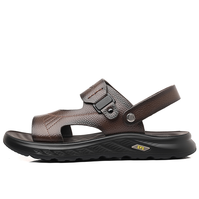 HUANAI Пляжные сандалии мужские, черно-коричневые
HUANAI Пляжные сандалии мужские, черно-коричневые