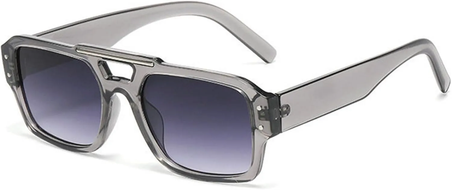 Солнцезащитные очки Willochra Luxury Rivet Pilot для женщин и мужчин, винтажные, с двойной перемычкой, квадратной формы, защита от УФ-излучения UV400, C5
Солнцезащитные очки Willochra Luxury Rivet Pilot для женщин и мужчин, винтажные, с двойной перемычкой, квадратной формы, защита от УФ-излучения UV400, C5