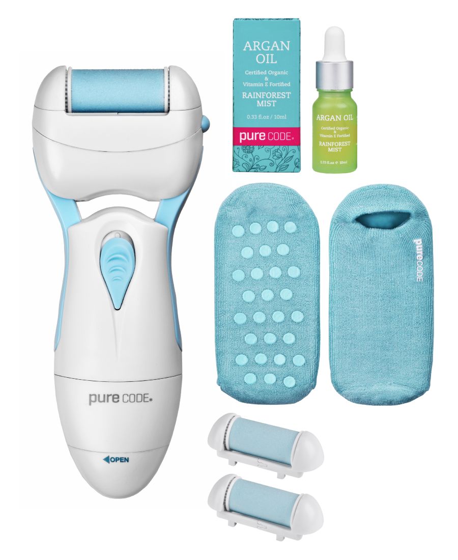 Набор для ухода за ногами в 3 этапа: аргановое масло Rainforest Mist, носки 6-9 размера, 4 предмета PURECODE, Aqua
Набор для ухода за ногами в 3 этапа: аргановое масло Rainforest Mist, носки 6-9 размера, 4 предмета PURECODE, Aqua