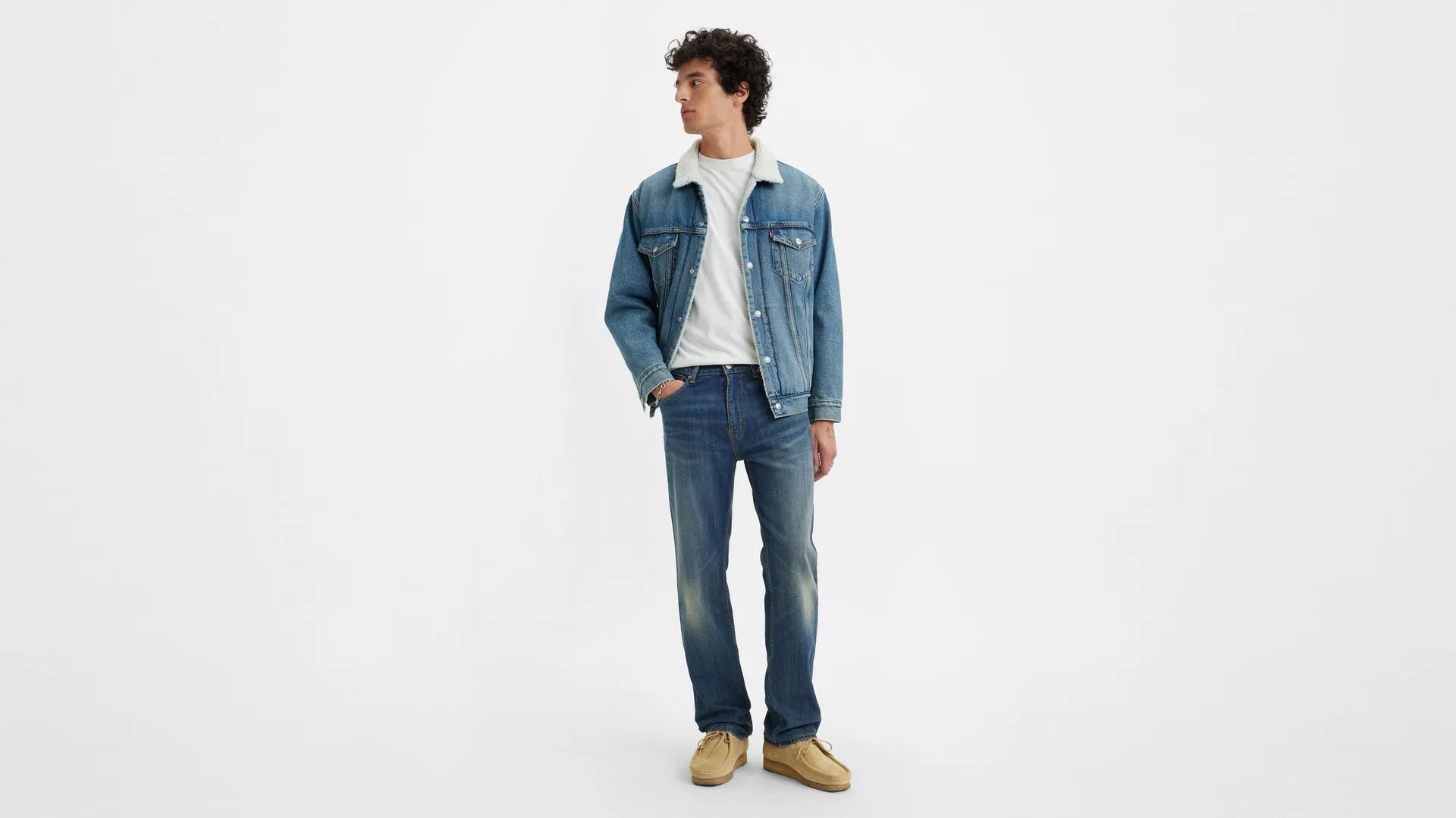 Мужские джинсы стандартного кроя 505 Levi's, цвет Let it Lie - Dark Wash - Stretch
Мужские джинсы стандартного кроя 505 Levi's, цвет Let it Lie - Dark Wash - Stretch