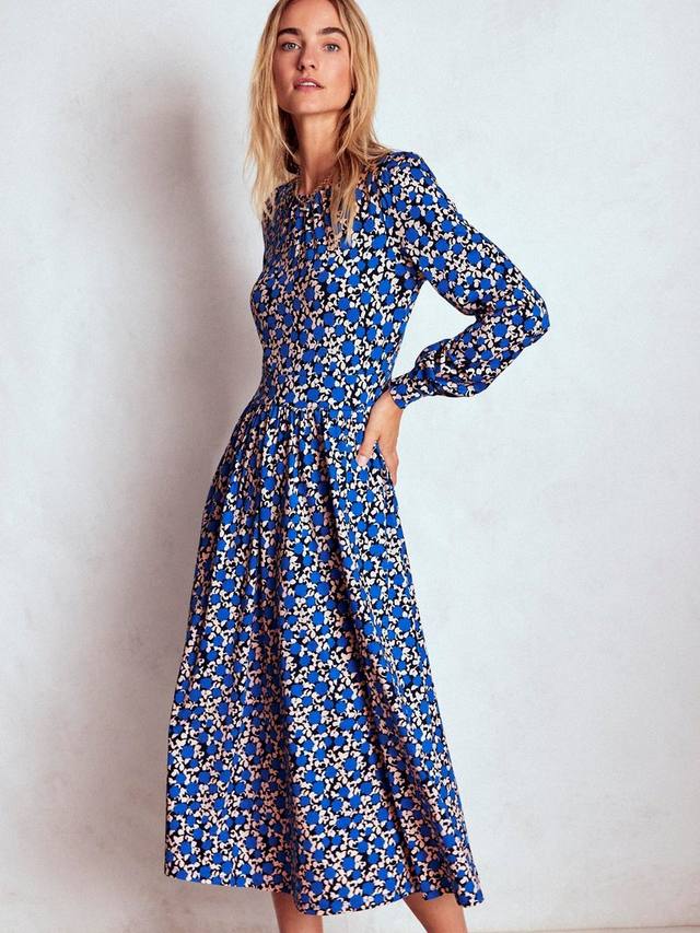 Платье миди Alexandra Floral Jersey Boden, Blue/Multi
Платье миди Alexandra Floral Jersey Boden, Blue/Multi