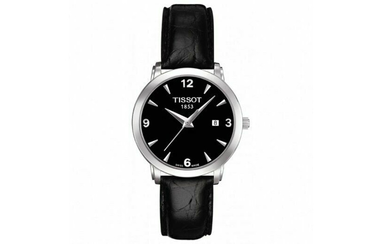 TISSOT Meishi Collection кварцевый механизм женские часы 28 мм черный циферблат корпус из нержавеющей стали кожаный ремешок
TISSOT Meishi Collection кварцевый механизм женские часы 28 мм черный циферблат корпус из нержавеющей стали кожаный ремешок