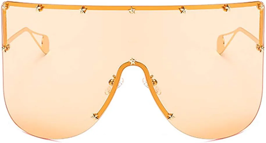 COTIA/2020 Модные большие солнцезащитные очки для женщин, стильные цельные солнцезащитные очки для женщин и мужчин, солнцезащитные очки-маска UV400, Champagne
COTIA/2020 Модные большие солнцезащитные очки для женщин, стильные цельные солнцезащитные очки для женщин и мужчин, солнцезащитные очки-маска UV400, Champagne