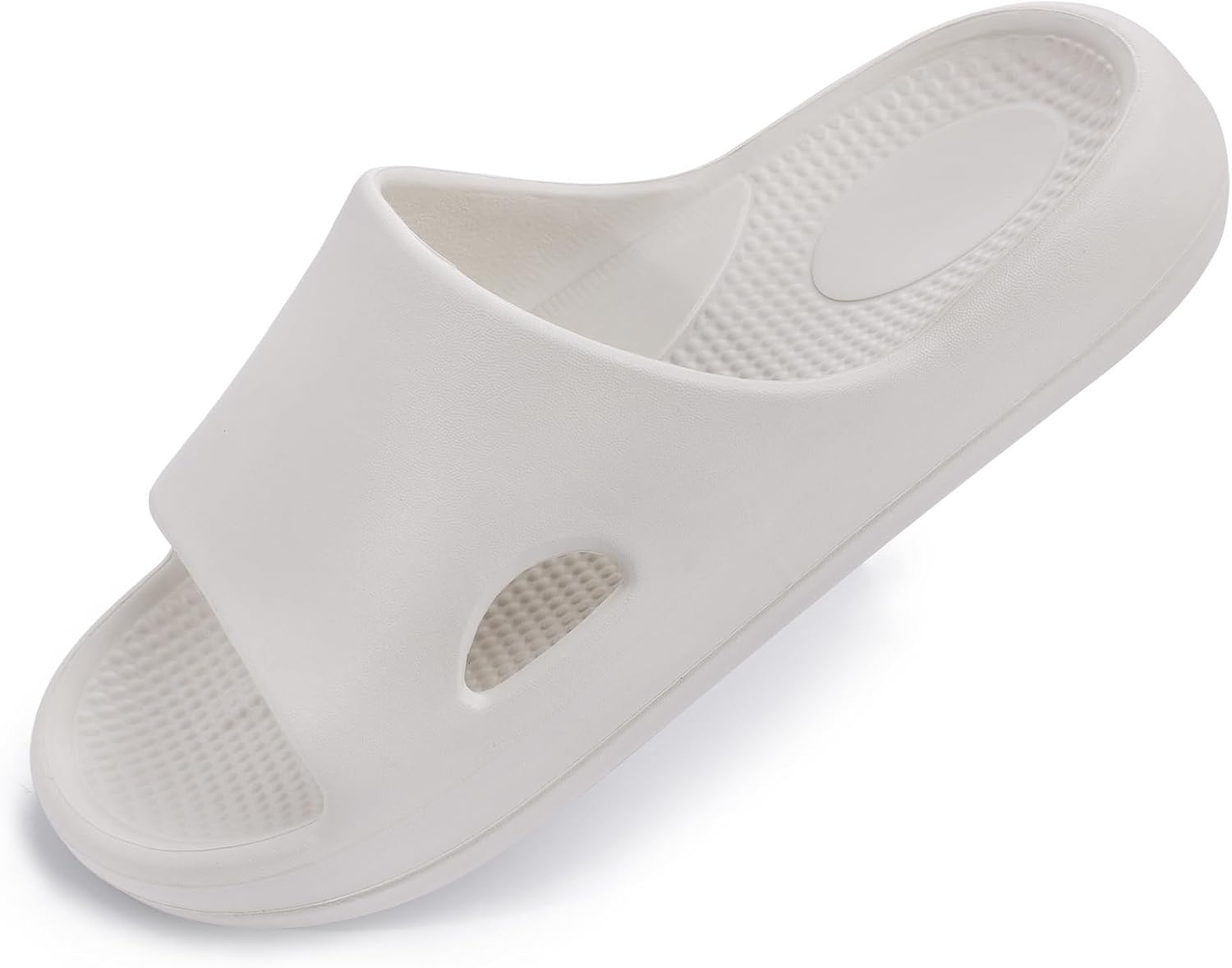 Домашние тапочки-подушечки YURTKUMAS для женщин и мужчин, сандалии-облака из ЭВА с противоскользящей подошвой, мягкие тапочки для душа с толстой подошвой и поддержкой свода стопы, мужские сандалии, супермягкие домашние тапочки-подушечки, белый
Домашние тапочки-подушечки YURTKUMAS для женщин и мужчин, сандалии-облака из ЭВА с противоскользящей подошвой, мягкие тапочки для душа с толстой подошвой и поддержкой свода стопы, мужские сандалии, супермягкие домашние тапочки-подушечки, белый