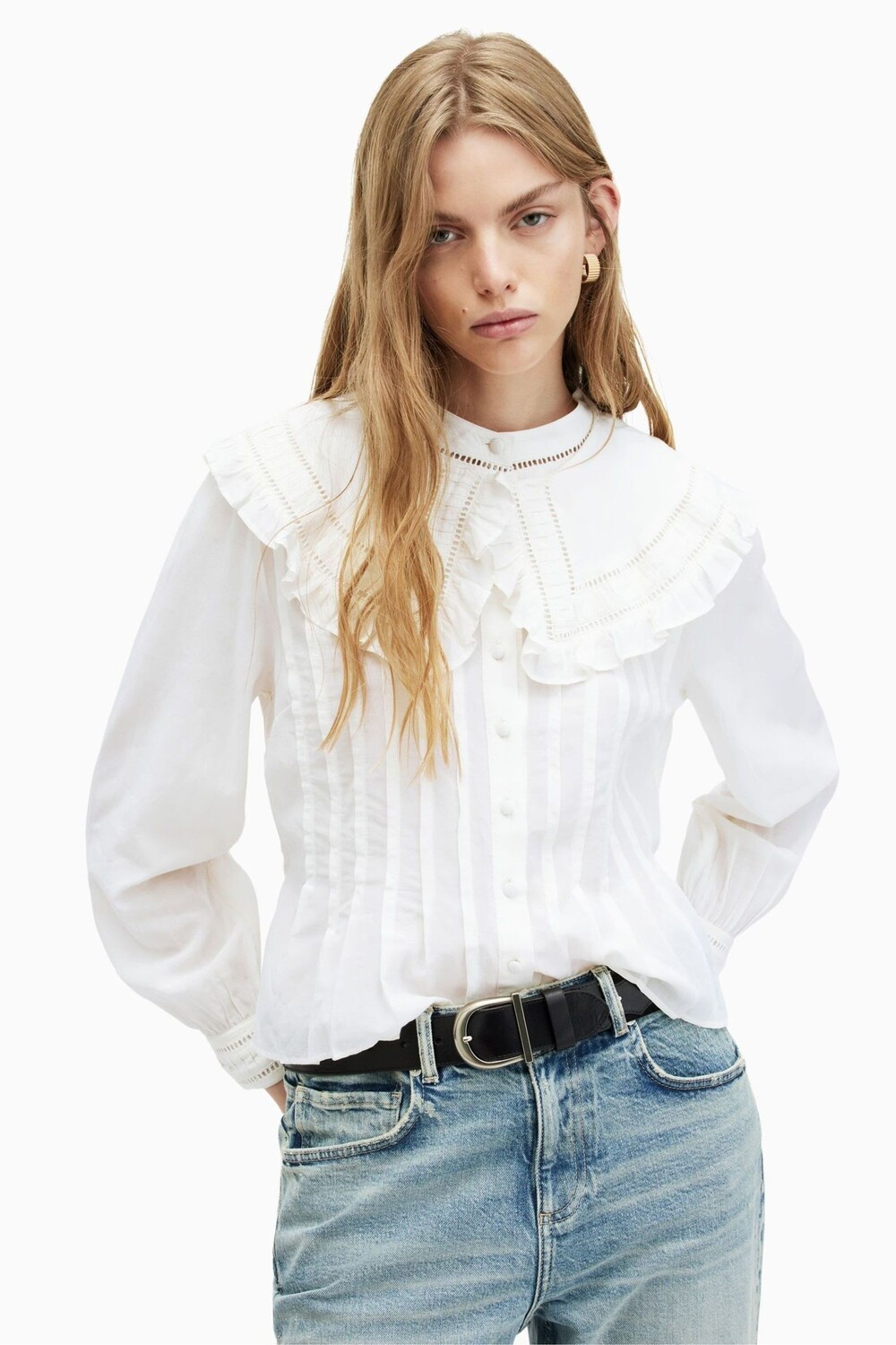 Топ Allsaints olea All Saints, белый
Топ Allsaints olea All Saints, белый