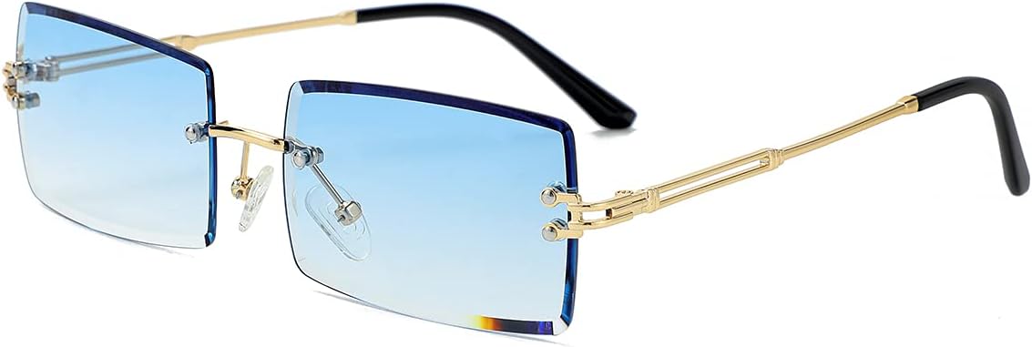 Солнцезащитные очки Gleyemor без оправы, прямоугольной формы, для женщин и мужчин, модные винтажные квадратные очки без оправы с градиентными линзами, 04 Gradient Blue
Солнцезащитные очки Gleyemor без оправы, прямоугольной формы, для женщин и мужчин, модные винтажные квадратные очки без оправы с градиентными линзами, 04 Gradient Blue