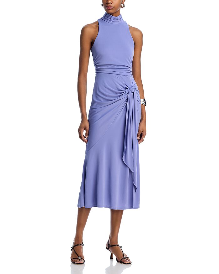 Рори Платье миди с высокой горловиной и поясом - Эксклюзив Cinq à Sept, фиолетовый
Рори Платье миди с высокой горловиной и поясом - Эксклюзив Cinq à Sept, фиолетовый