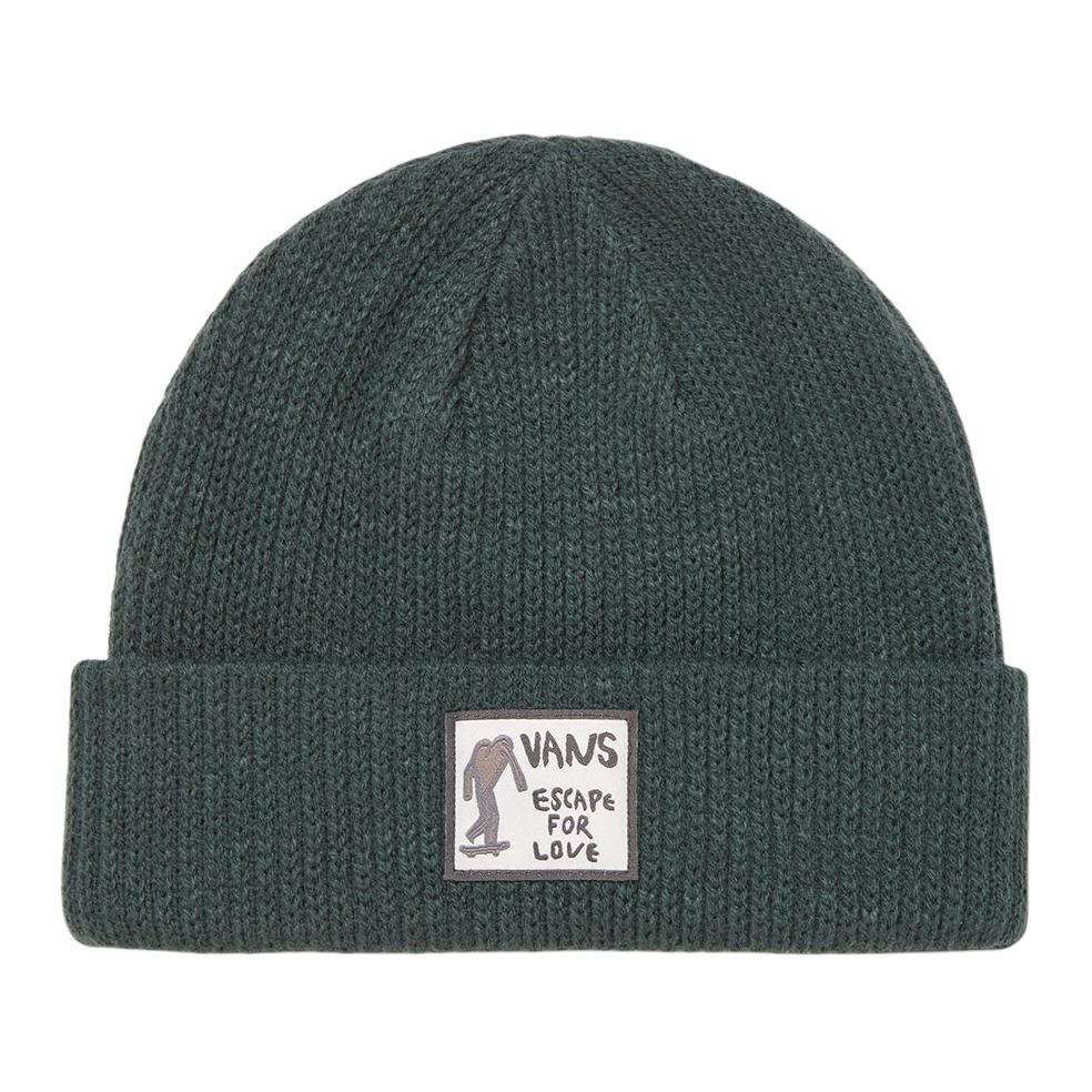 Акриловая шапка-бини женская зеленая Vans, зеленый
Акриловая шапка-бини женская зеленая Vans, зеленый
