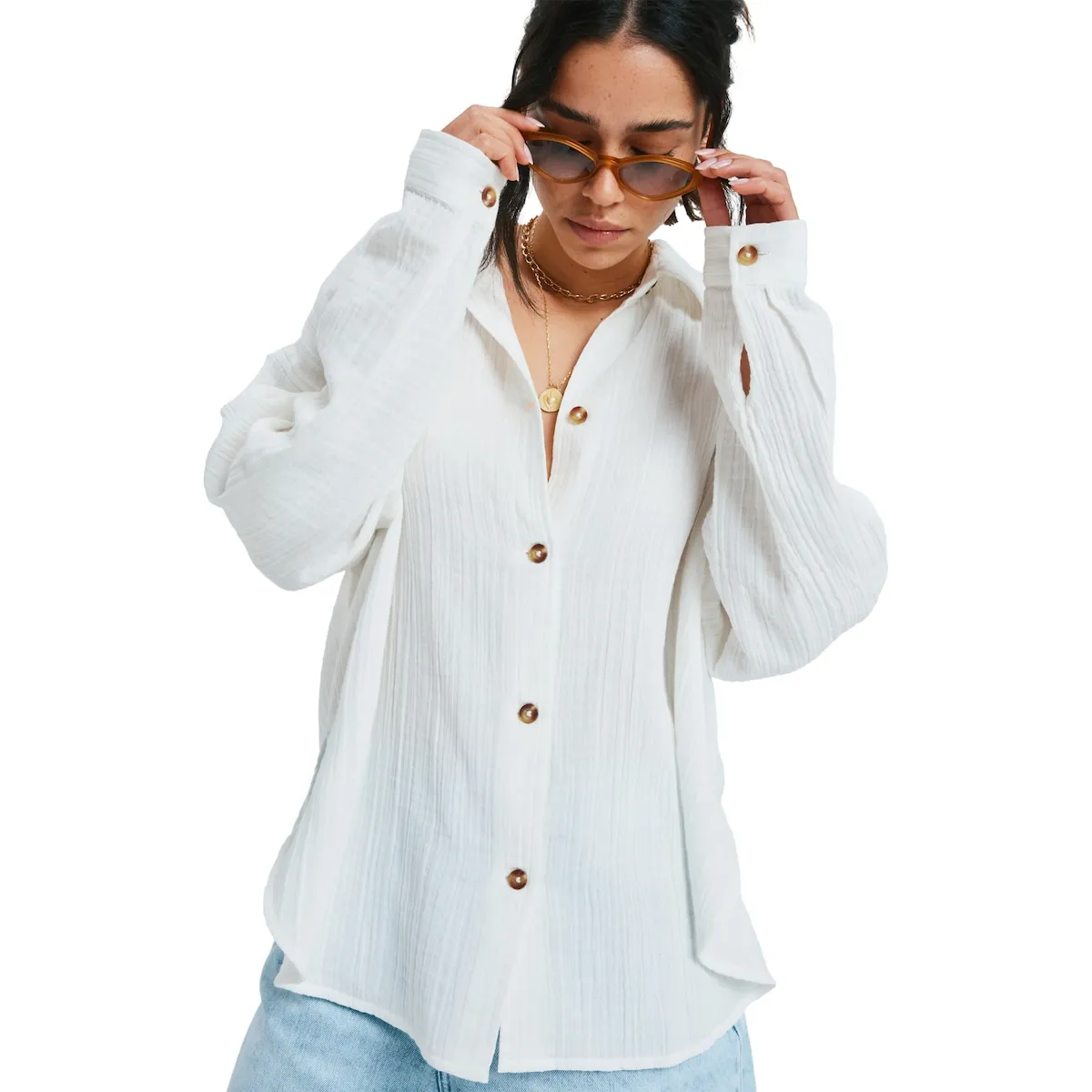 Женская рубашка Morning Time Roxy, белый
Женская рубашка Morning Time Roxy, белый