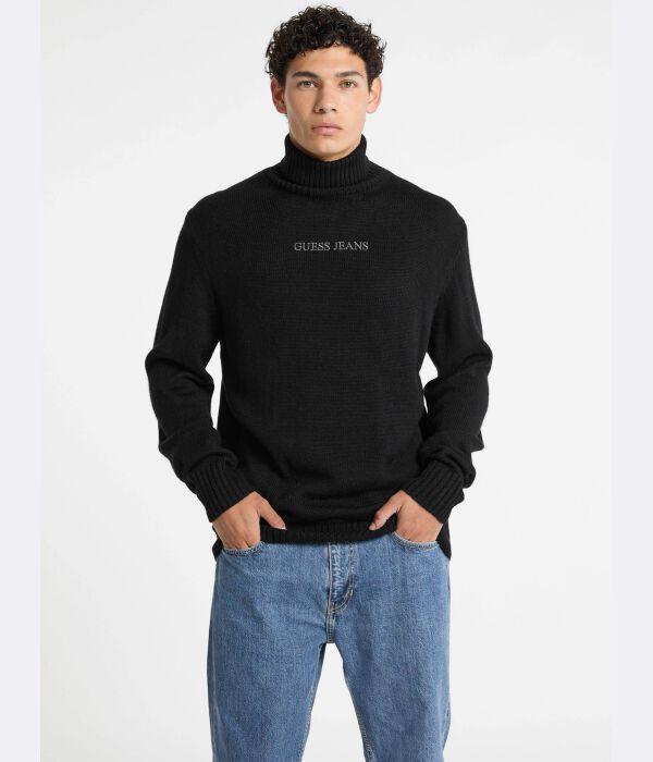 Водолазка мужская Guess Jeans с высоким воротником, черный
Водолазка мужская Guess Jeans с высоким воротником, черный