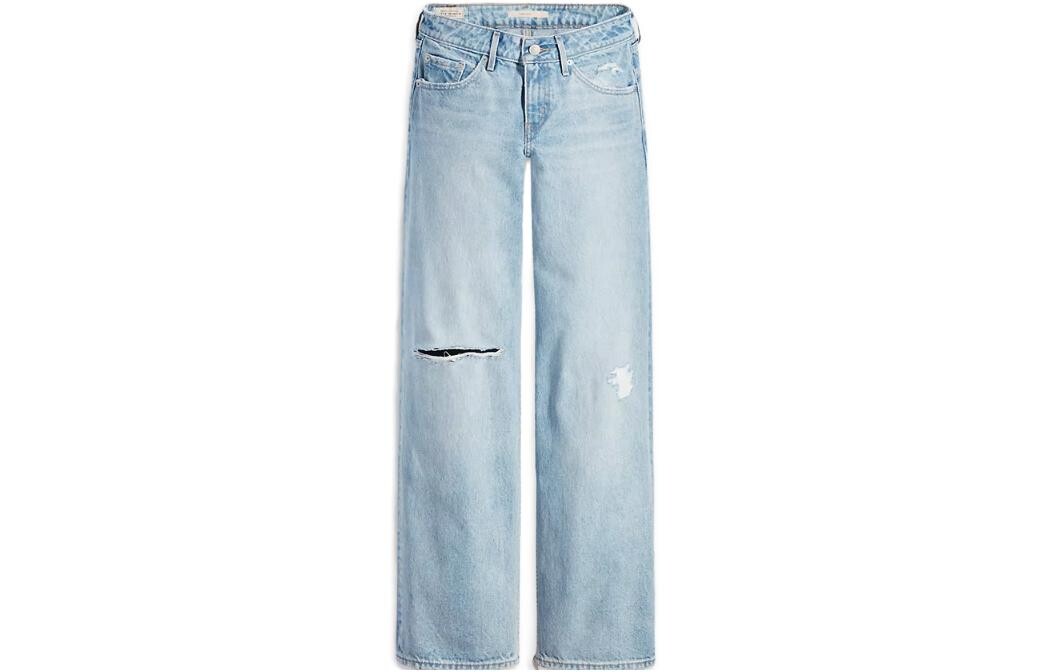 Джинсы женские светло-голубые Levi’S 
Джинсы женские светло-голубые Levi’S