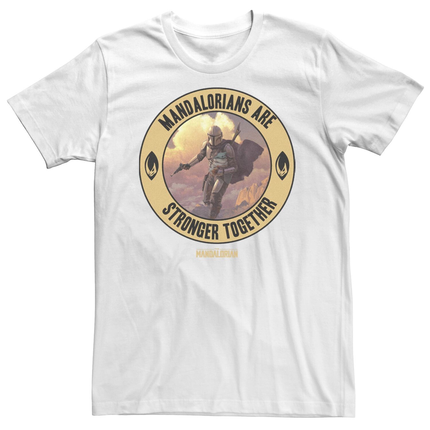 Мужская футболка «Звездные войны: Мандалорцы» Mandalorians Stronger Together Licensed Character
Мужская футболка «Звездные войны: Мандалорцы» Mandalorians Stronger Together Licensed Character