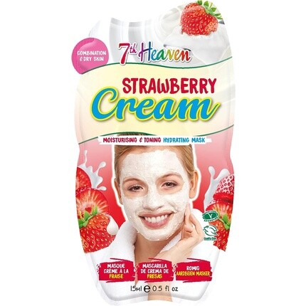 Клубничная крем-маска 15мл, 7Th Heaven
Клубничная крем-маска 15мл, 7Th Heaven
