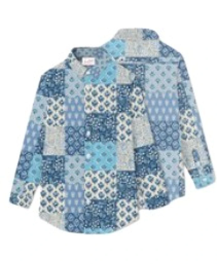 Рубашка Брижит Mc2 Saint Barth, синий
Рубашка Брижит Mc2 Saint Barth, синий