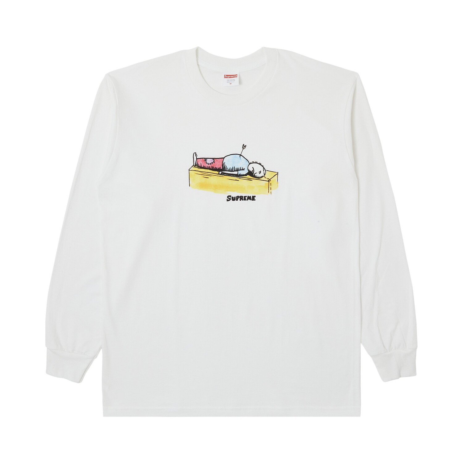 Футболка с длинными рукавами Supreme Neil Blender Arrow, цвет Белый
Футболка с длинными рукавами Supreme Neil Blender Arrow, цвет Белый