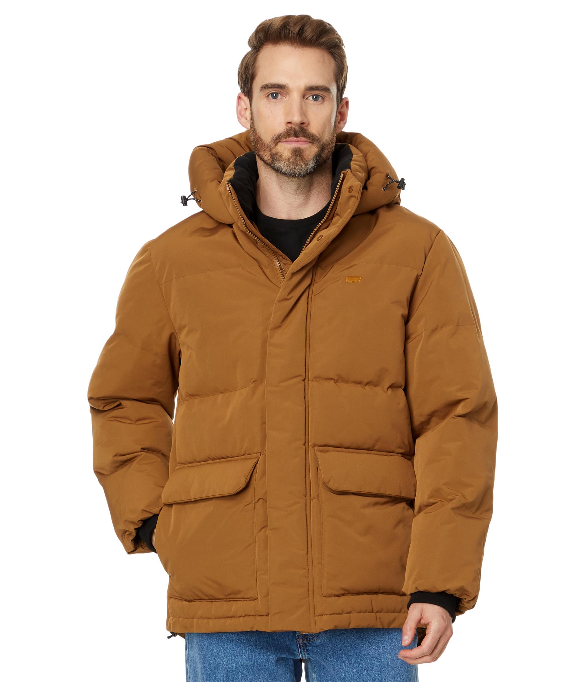 Парка Levi's Arctic Cloth Midlength Hooded Parka, коричневый
Парка Levi's Arctic Cloth Midlength Hooded Parka, коричневый