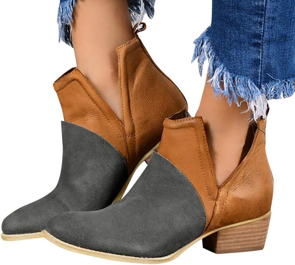 Женские ботильоны Hbeylia, модные повседневные замшевые с острым носком, V-образным вырезом, на устойчивом среднем каблуке, ковбойские короткие сапожки для женщин, коричневый
Женские ботильоны Hbeylia, модные повседневные замшевые с острым носком, V-образным вырезом, на устойчивом среднем каблуке, ковбойские короткие сапожки для женщин, коричневый