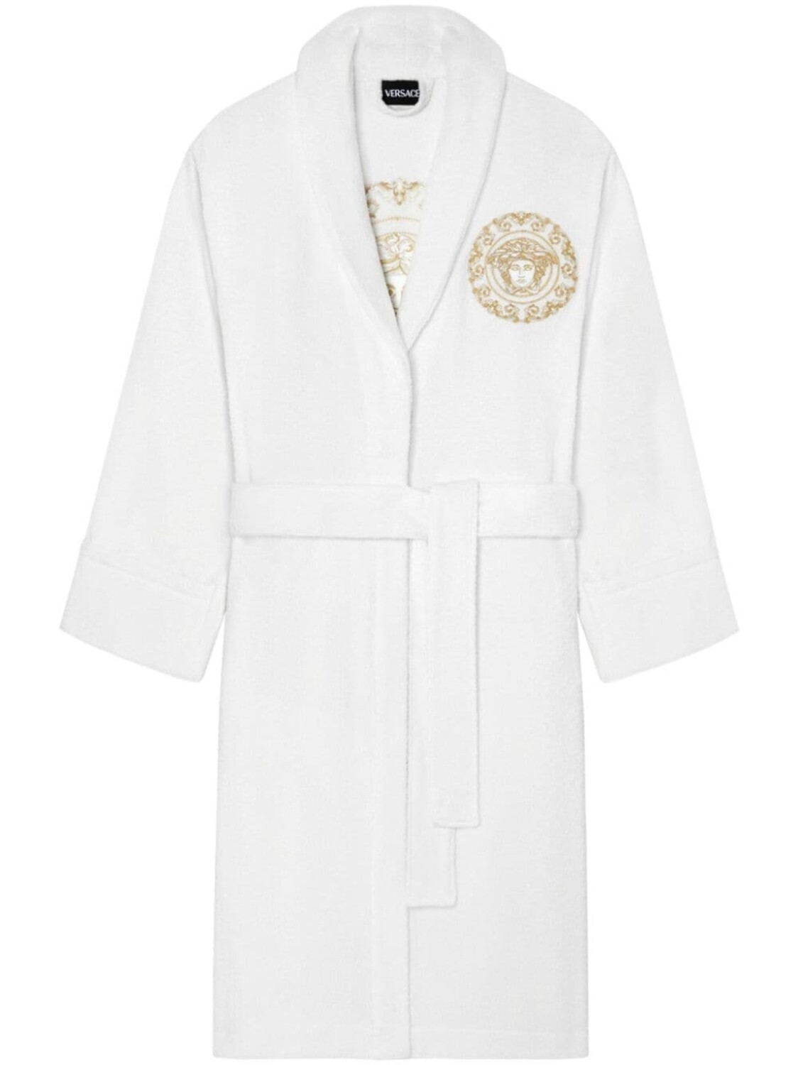 Versace халат с декором Medusa, белый
Versace халат с декором Medusa, белый