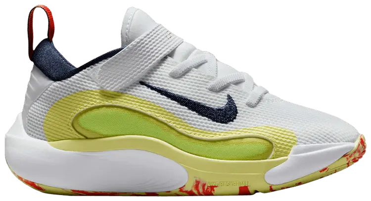 Кроссовки Nike IsoFly PS 'White Limelight Midnight Navy', белый
Кроссовки Nike IsoFly PS 'White Limelight Midnight Navy', белый