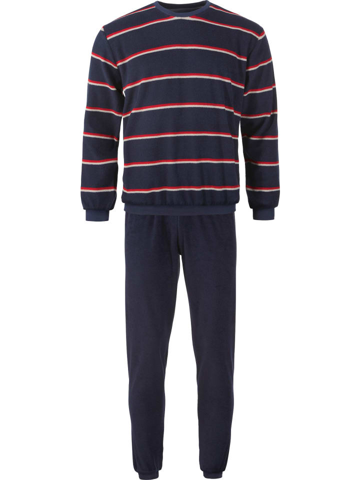 REDBEST Пижама из махровой ткани темно-синего цвета
REDBEST Пижама из махровой ткани темно-синего цвета