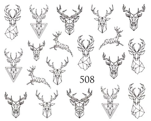 Водные наклейки для ногтей - №508, Raisin
Водные наклейки для ногтей - №508, Raisin