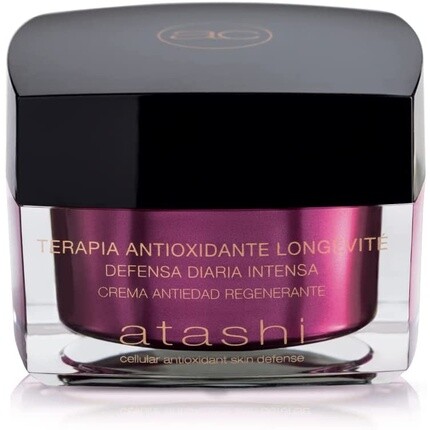 Антиоксидантный антивозрастной регенерирующий крем для увлажненной кожи 50 мл, Atashi
Антиоксидантный антивозрастной регенерирующий крем для увлажненной кожи 50 мл, Atashi