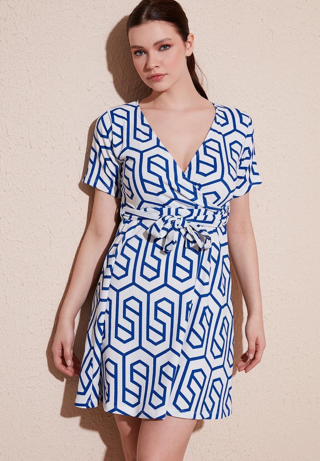 Летнее платье Regular Fit LELA, синее
Летнее платье Regular Fit LELA, синее