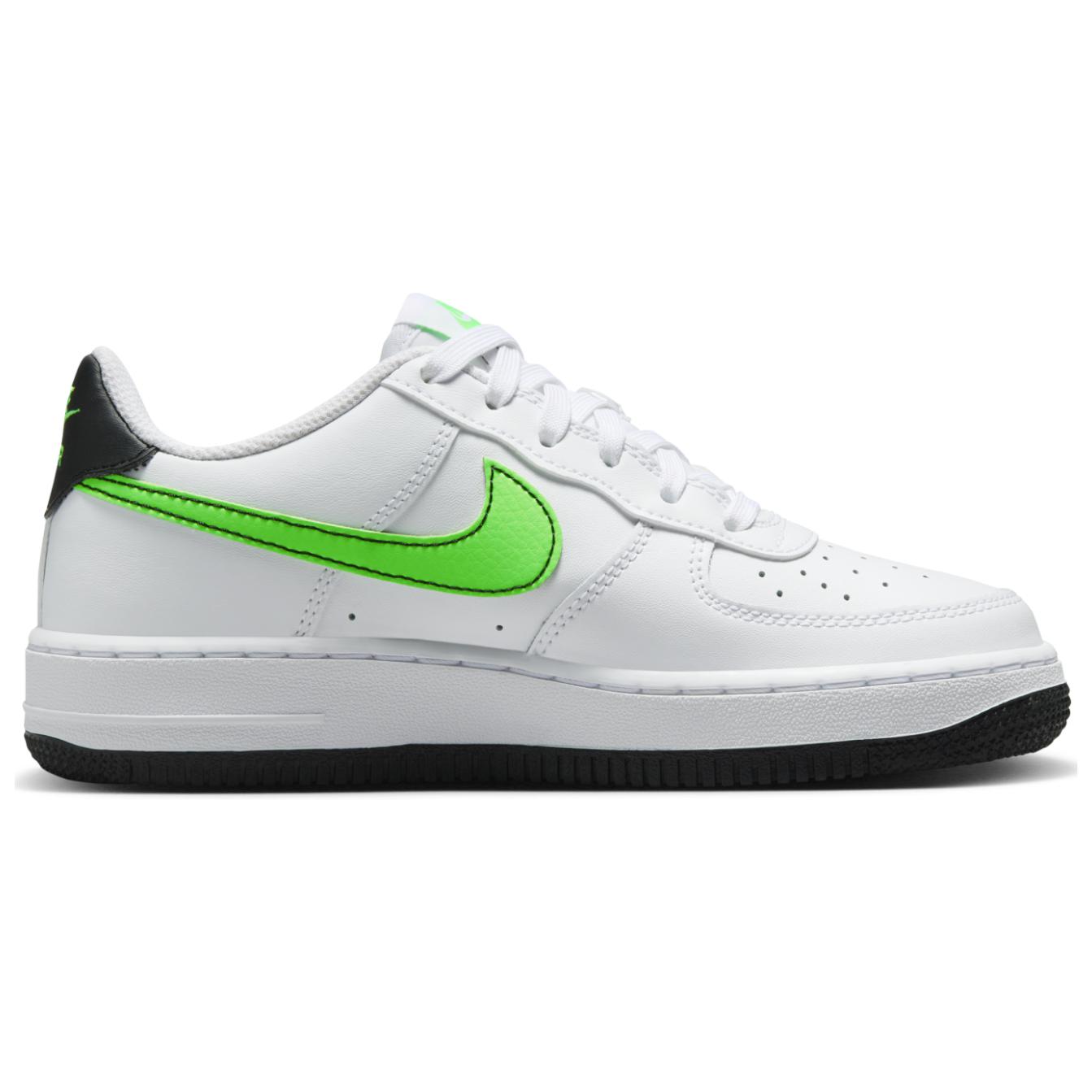 Nike Air Force 1 GS White Green Strike
Nike Air Force 1 GS White Green Strike