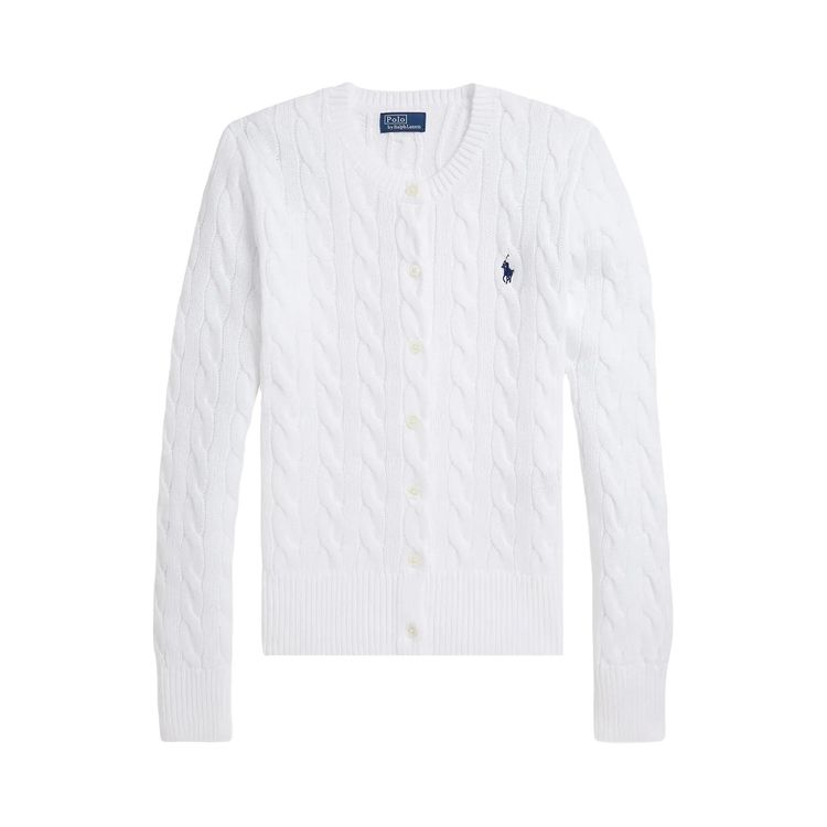 Кардиган с длинными рукавами Polo Ralph Lauren, белый
Кардиган с длинными рукавами Polo Ralph Lauren, белый