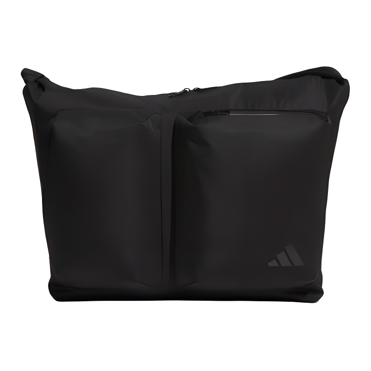 Adidas Переработанный полиэстеровый наплечный рюкзак унисекс черный, Black 
Adidas Переработанный полиэстеровый наплечный рюкзак унисекс черный, Black