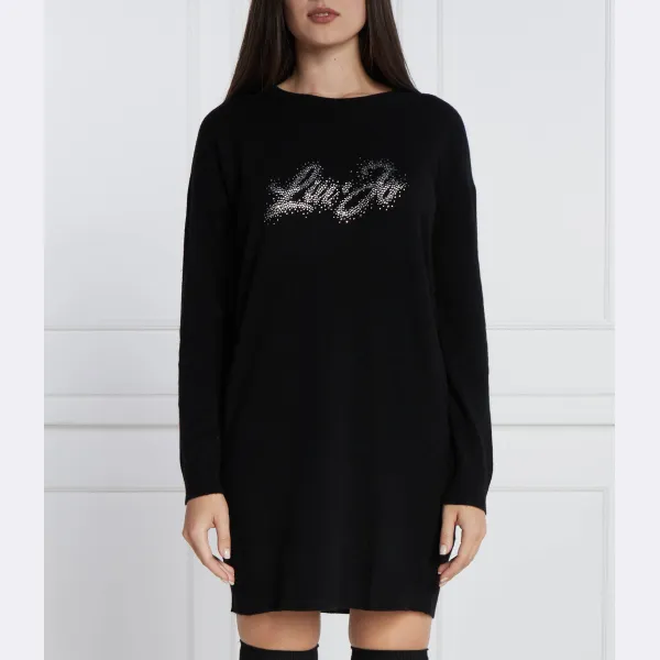 Платье с добавлением шерсти и кашемира. Liu Jo, черный
Платье с добавлением шерсти и кашемира. Liu Jo, черный