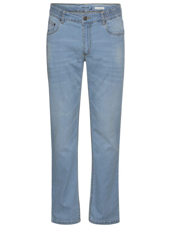 Джинсы с эластичным поясом, отбеленные ARIZONA
Джинсы с эластичным поясом, отбеленные ARIZONA