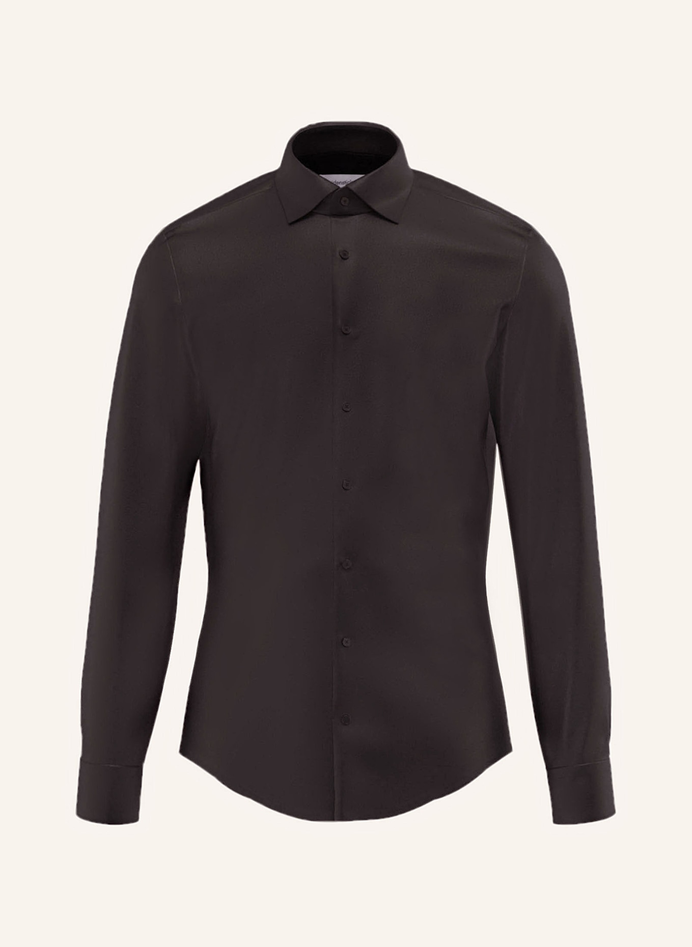 Рубашка облегающего кроя Seidensticker, черный
Рубашка облегающего кроя Seidensticker, черный