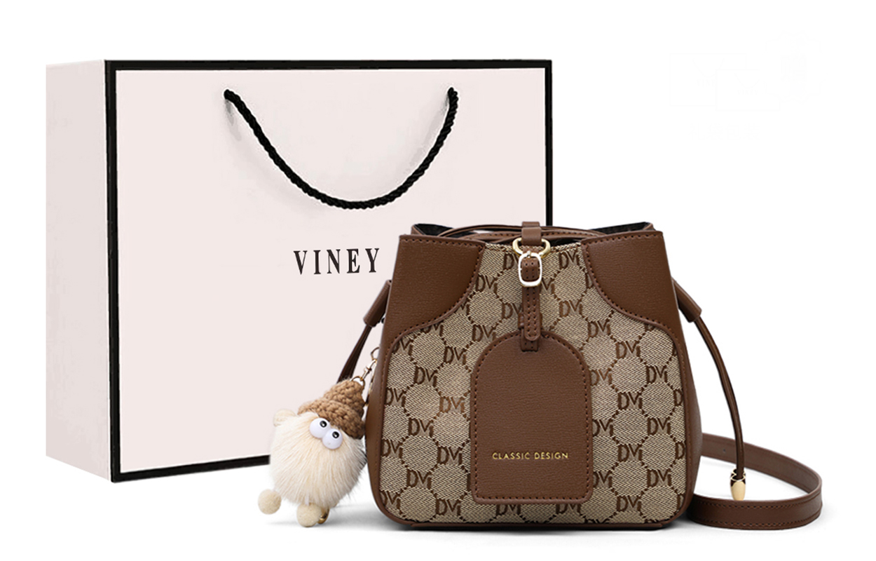 Сумка через плечо из ткани Ведро Маленький размер Женская Кофе ВИНЕЙ
Сумка через плечо из ткани Ведро Маленький размер Женская Кофе ВИНЕЙ